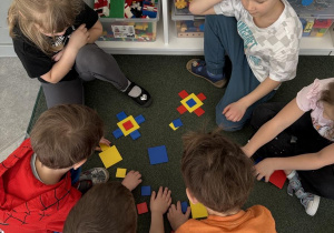 zajęcia z figurami geometrycznymi