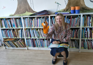 Pani Bibliotekarka z Liskiem Fenkiem