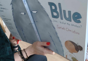 Okładka książki "Blue. Jaki kolor ma smutek?"