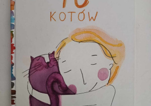 Okładka książki Katarzyny Samosiej "10 kotów"