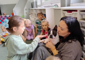 zajęcia edukacyjne z psem Cioci Moni- Ritą