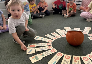 zabawa dydaktyczna na Dzień Dyni