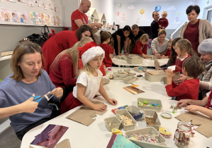 warsztaty z rodzicami "Kalendarz adwentowy Zajączków"