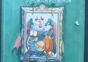 Okładka książki S. Marijanović "Mała encyklopedia domowych potworów"