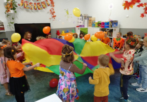 Bal Jesieni w grupie Wiewiórek