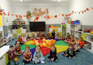 Bal Jesieni w grupie Wiewiórek