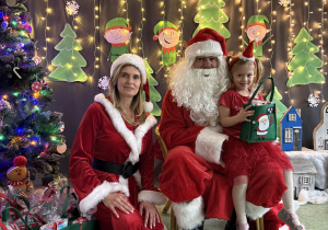 zdjęcie z Mikołajem i Mikołajową