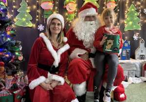 zdjęcie z Mikołajem i Mikołajową