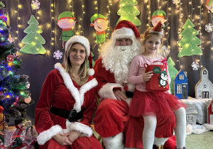 zdjęcie z Mikołajem i Mikołajową