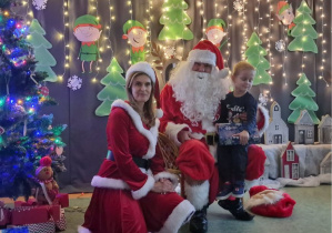 spotkanie z Mikołajem i Mikołajową