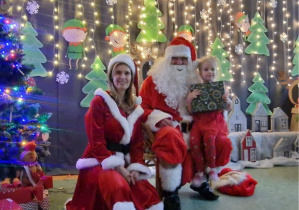 spotkanie z Mikołajem i Mikołajową