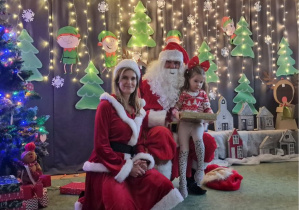 spotkanie z Mikołajem i Mikołajową