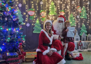 spotkanie z Mikołajem i Mikołajową