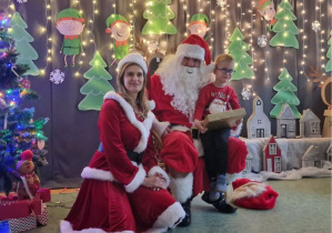 spotkanie z Mikołajem i Mikołajową