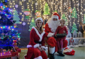 spotkanie z Mikołajem i Mikołajową