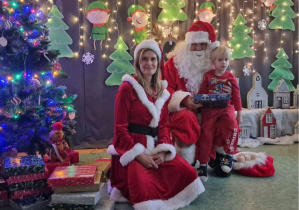spotkanie z Mikołajem i Mikołajową