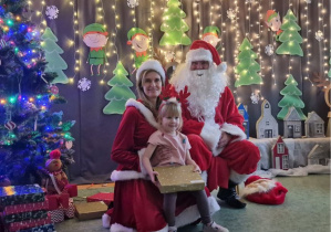 spotkanie z Mikołajem i Mikołajową