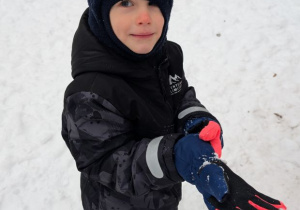 Zabawy ruchowe w ogrodzie ZIMĄ