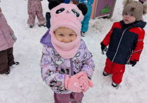 Zabawy ruchowe w ogrodzie ZIMĄ