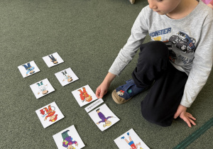 zajęcia dydaktyczne na dywanie