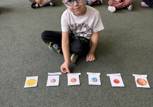 zajęcia dydaktyczne na dywanie