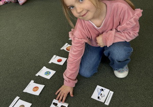 zajęcia dydaktyczne na dywanie