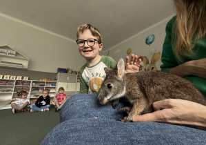 wizyta kangura- warsztaty przyrodnicze