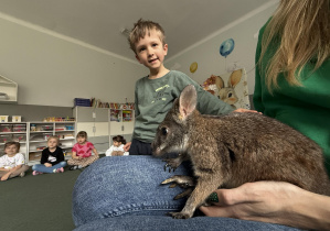 wizyta kangura- warsztaty przyrodnicze