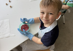 warsztaty sensoryczne- kule do kąpieli