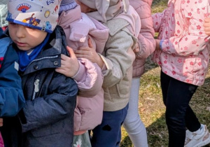 Zabawy w ogrodzie z okazji "Powitania Wiosny"