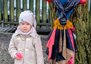 Zabawy w ogrodzie z okazji "Powitania Wiosny"