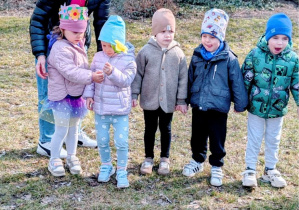 Zabawy w ogrodzie z okazji "Powitania Wiosny"
