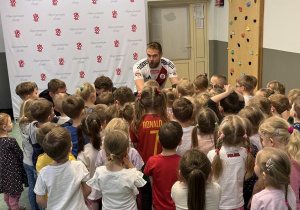 spotkanie z piłkarzami ŁKSu