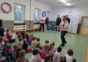 Spotkanie z piłkarzami ŁKS-u