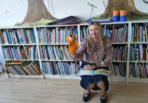 Pani Bibliotekarka z Liskiem Fenkiem