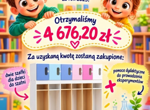 Podziękowania dla rodziców za 1,5% podatku